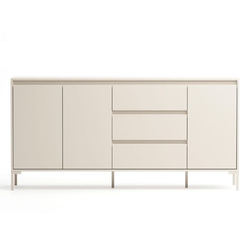 Buffet 3 Portes 3 Tiroirs Beige 170 Cm - Ronda