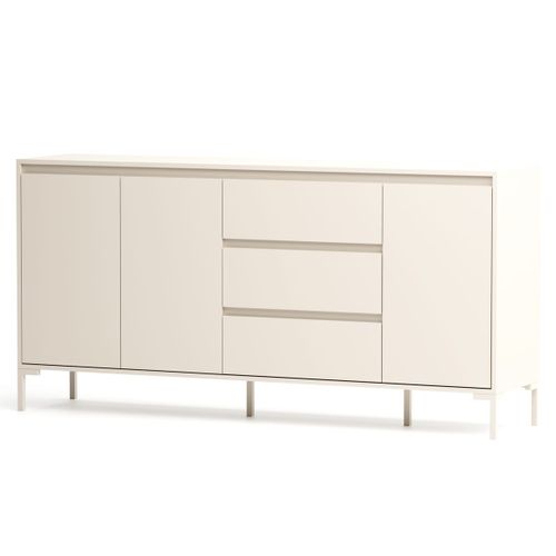 Buffet 3 Portes 3 Tiroirs Beige 170 Cm - Ronda