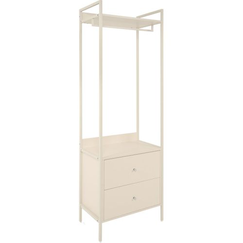 Vestiaire 2 Tiroirs Beige 64 Cm - Veska