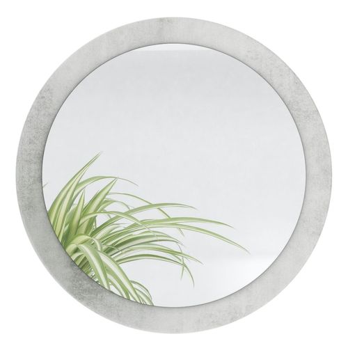 Miroir 50 Cm Aspect Béton
