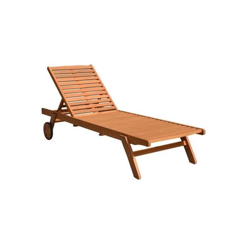 Bain De Soleil En Eucalyptus Fsc 1 Personne Rauha Marron