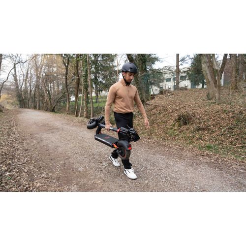 Trottinette Électrique Adulte  Ecross One Red – Autonomie 50 Km, Vites