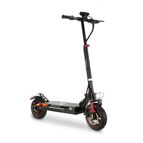Trottinette Électrique Adulte Eboost Go – Autonomie 50 Km, Vitesse 25 Km/h, Susp
