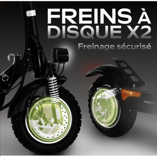 Trottinette Électrique Adulte Eboost Infinity, Autonomie 90?km, 25?km/h, P