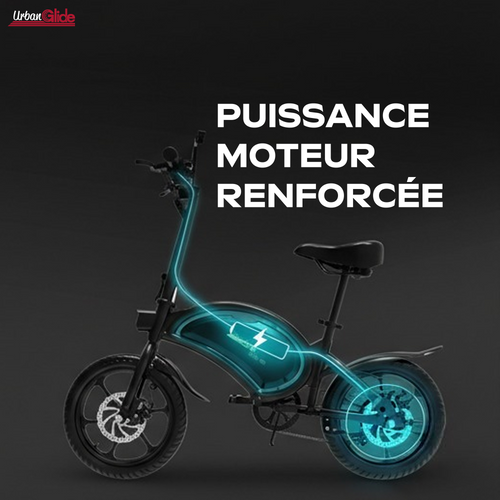Vélo Électrique Bike 160, 25 Km/h, Autonomie 20 Km, Roues 16 Pouces,