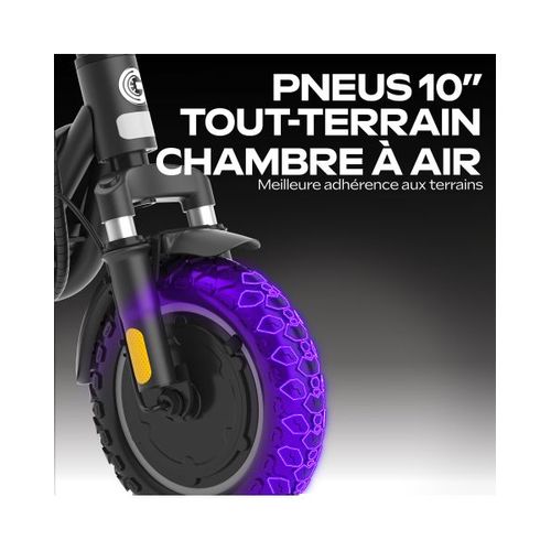 Ride 100 – Trottinette Électrique Urbaine Stable, Autonomie 25 Km, Usage Quotidi