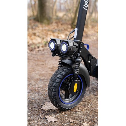 Trottinette Électrique Adulte Ecross One Bleu – Autonomie 50 Km, Vite