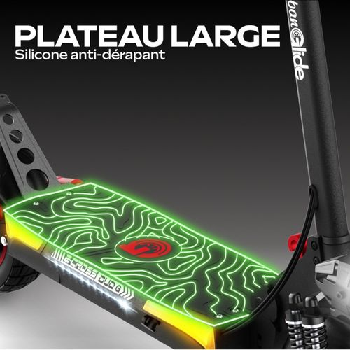 Trottinette Electrique Ecross Duo – 60 Km D'autonomie, Idéale Pour Le