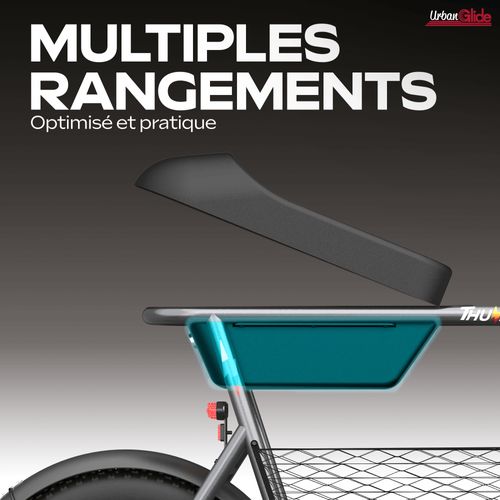 Draisienne Électrique Thunder 160, 25 Km/h, Autonomie 30 Km, Roues 16