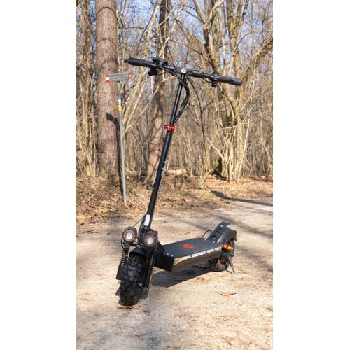 Trottinette Électrique  Ecross One Red – Modèle Off-road Pliable, Auto