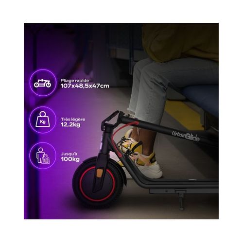 85 Evo – Trottinette Électrique 20 Km D'autonomie, 25 Km/h, Suspensio
