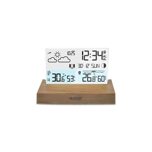 Station Météo Sans Fil En Bois - Ws6207mac
