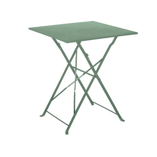 Table De Jardin Pliante - 2 Places - Vert Amande - Florence