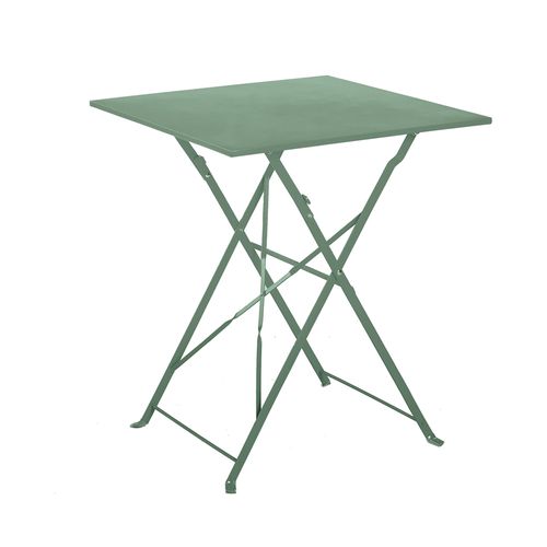 Table De Jardin Pliante - 2 Places - Vert Amande - Florence