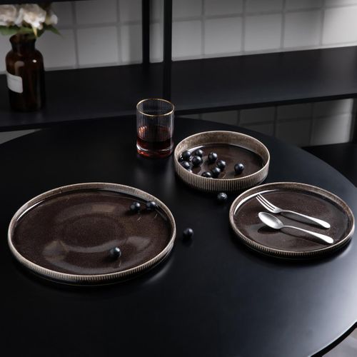 Service 18 Pièces Marron - "cappuccino"