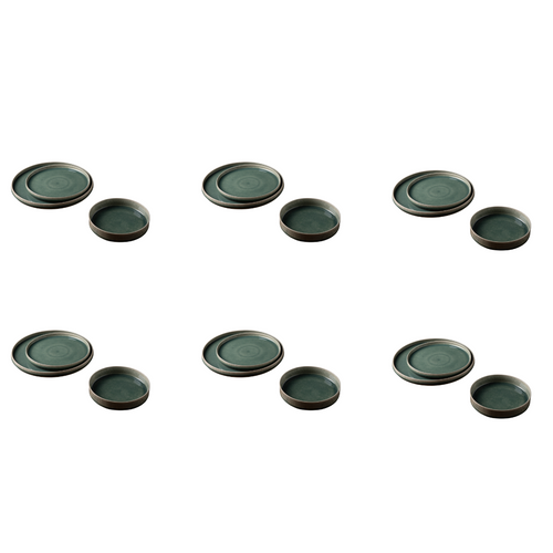 Service 18 Pièces Vert - "jade"