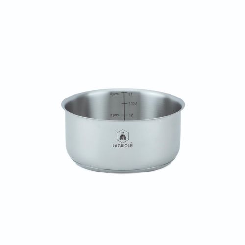 Set De 3 Casseroles Inox Amovible 16/18/20cm - "réactif"