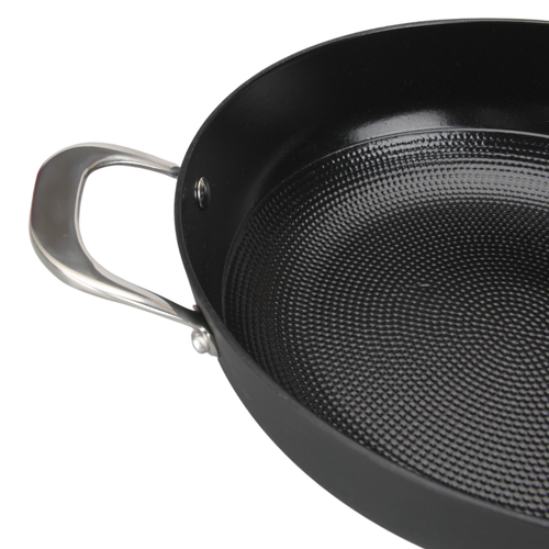 Sautoir Noir 32cm - "airiron"