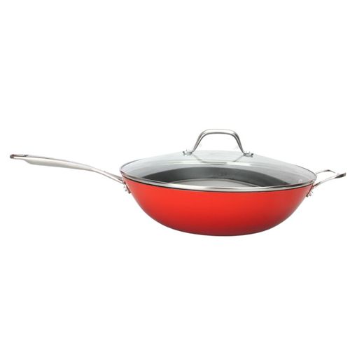 Wok Red Airiron 32x9cm Laguiole La-9100140