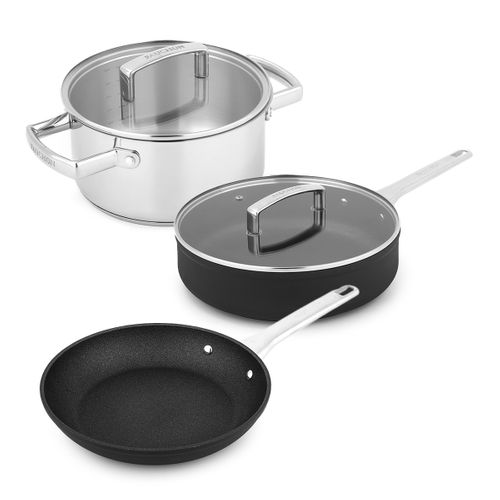 Set 5 Pièces 24cm Antiadhésive Aluminium Signature