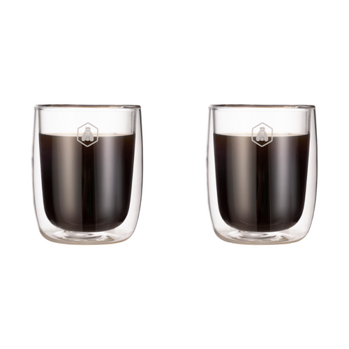 2 Tasses à Cappuccino Double Paroi - 250ml