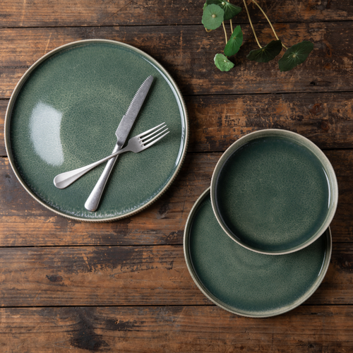 Service 12 Pièces Vert - "jade"