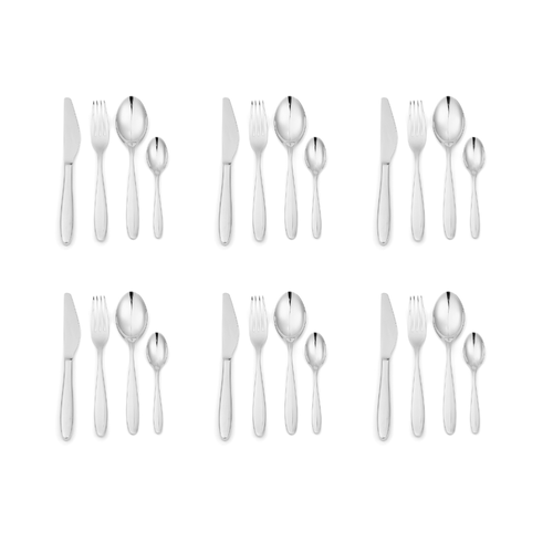 Ménagère 24 Pièces - "pivoine"