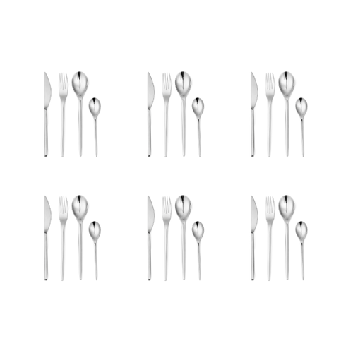 Ménagères 24 Pièces - "jonquille"