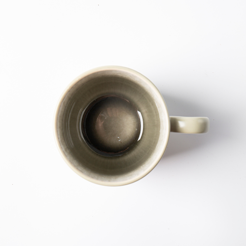 Lot De 2 Mugs Vert - "iris"