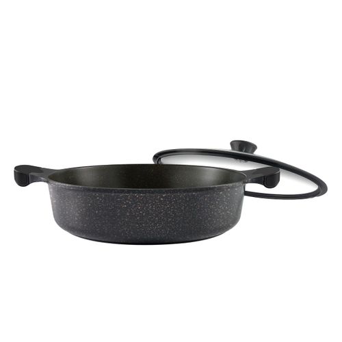 Sautoir Marron 28cm  - "cappuccino"