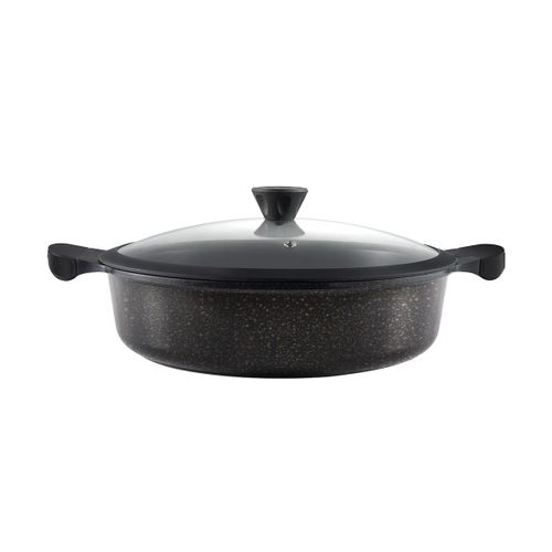 Sautoir Marron 28cm  - "cappuccino"