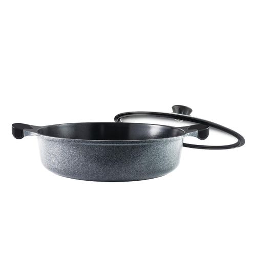 Sautoir Noir 28cm - "charbon"