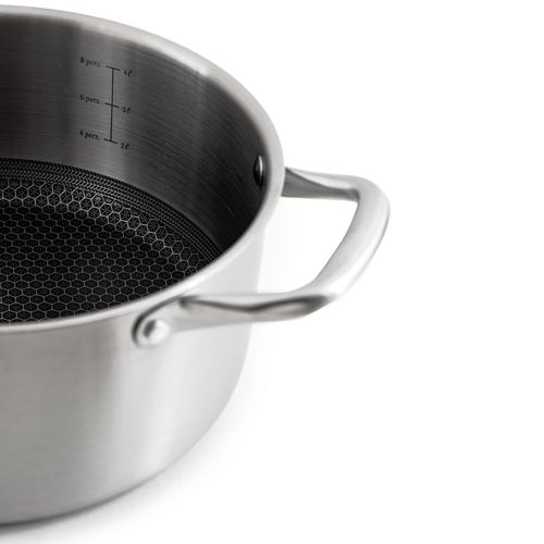 Marmite 24cm Triplex Avec Couvercle - "black Cube"