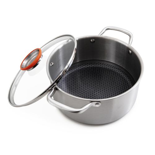 Marmite 24cm Triplex Avec Couvercle - "black Cube"