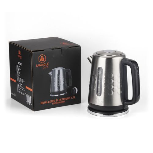Bouilloire Électrique Inox 1,7l - Maintien De La Température