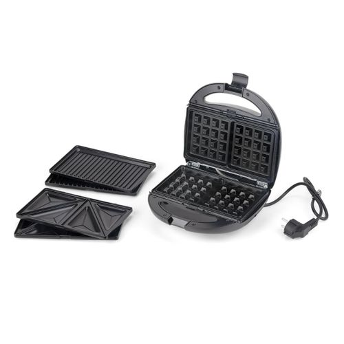 Appareil Électrique 3 En 1 (gaufre - Croque-moniseur - Grill)