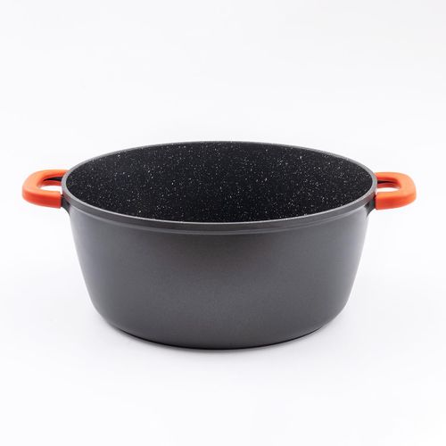Faitout Noir 40cm Revêtement Céramique - "robucook"
