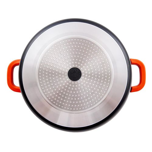 Faitout Noir 40cm Revêtement Céramique - "robucook"