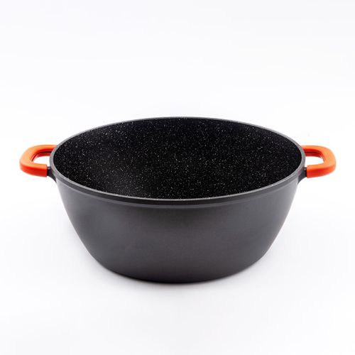 Faitout Noir 44cm Revêtement Céramique - "robucook"