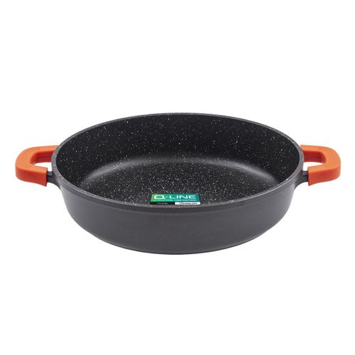 Sautoir Noir 32cm Revêtement Céramique - "robucook"