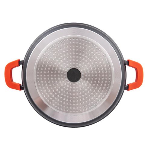 Sautoir Noir 32cm Revêtement Céramique - "robucook"