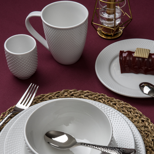 Service 18 Pièces Blanc - "serenity