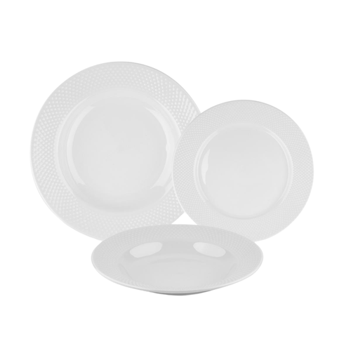 Service 18 Pièces Blanc - "serenity