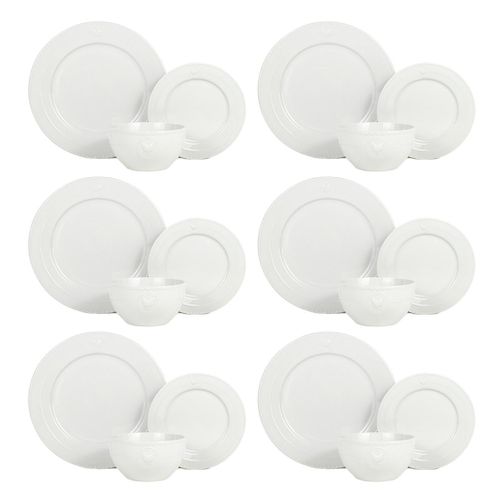 Service 18 Pièces Blanc - "gallus"