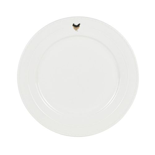 Service 18 Pièces Blanc Et Or - "gallus"