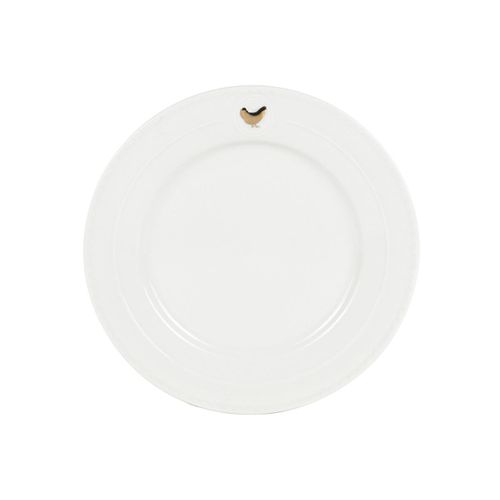 Service 18 Pièces Blanc Et Or - "gallus"