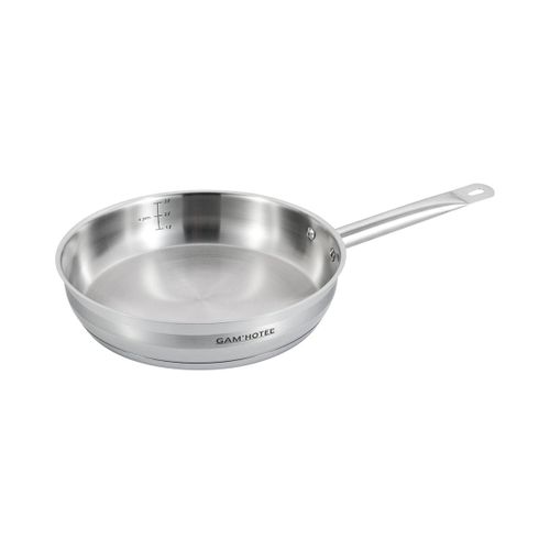 Poêle Inox 28x6cm Induction