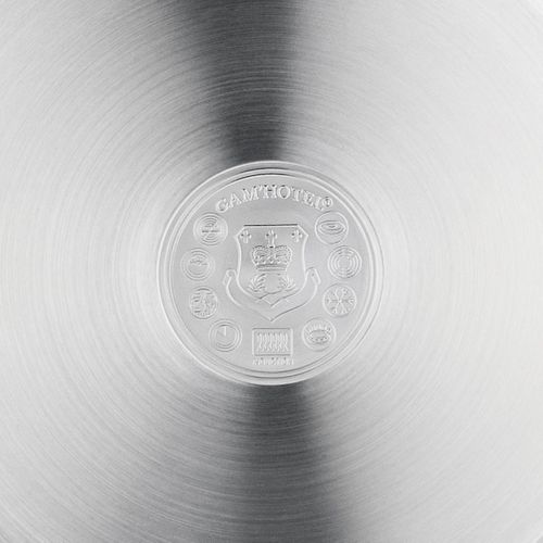 Poêle Inox 32x6,5cm Induction