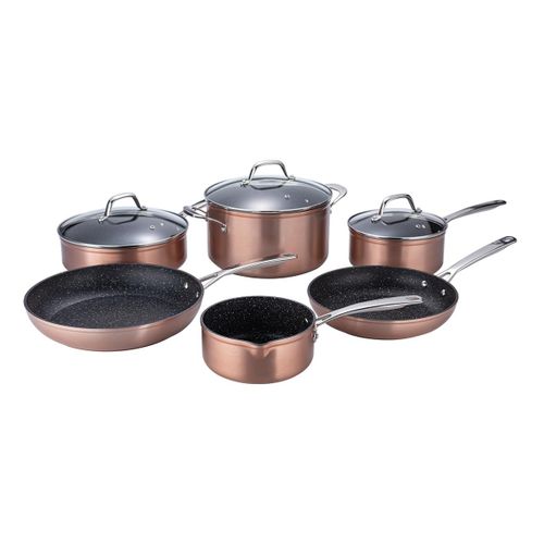 Set De 9 Pièces Cuivré Greblon Céramique - "héritage"