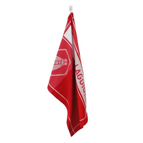 Lot De 3 Torchons Jacquard 50x70cm Rouge - "miel"